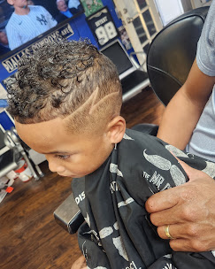 Toddler's twist top with high fade at Sees Barbershop, Concord, CA
